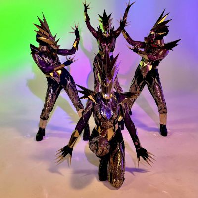 gold dragons laser show dubai uae 